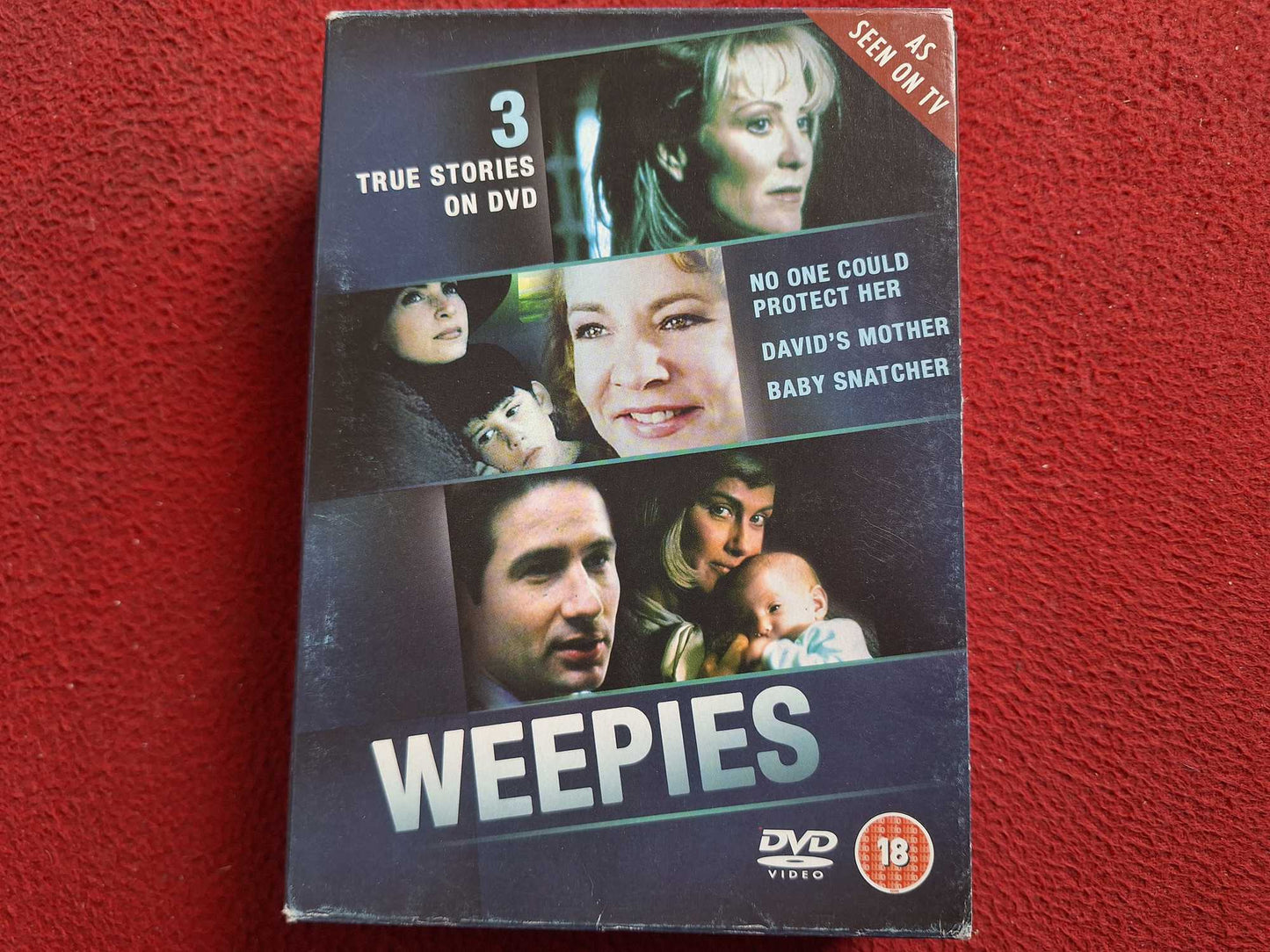 WEEPIES - NO ONE COULD PROTECT HER / DAVID'S MOTHER / BABY SNATCHER BOX DVD