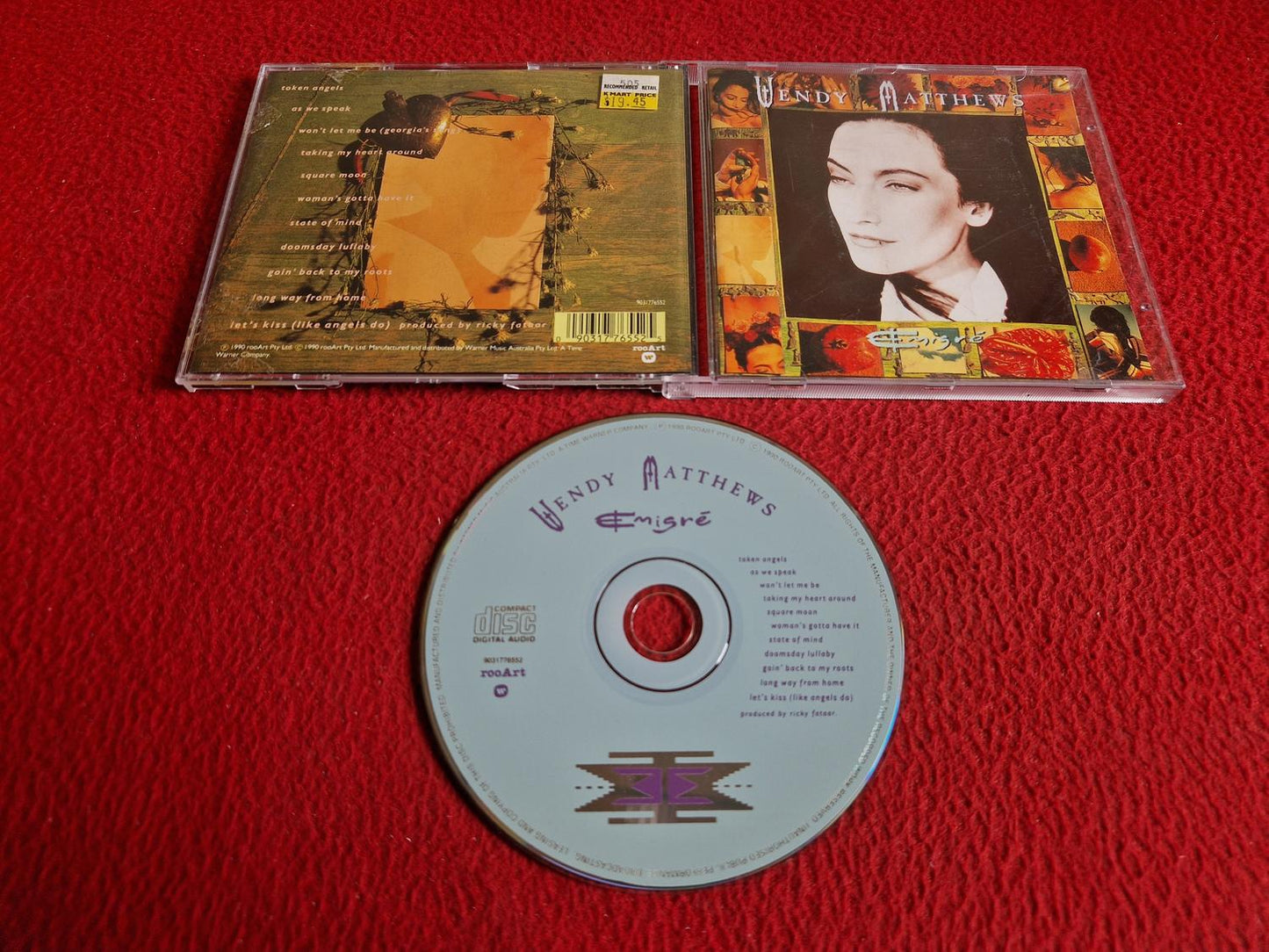 WENDY MATTHEWS EMIGRE CD