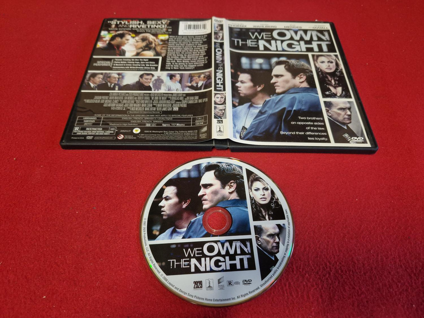 WE OWN THE NIGHT till DVD