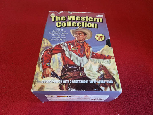 WESTERN COLLECTION SANTA FE TRAIL / BELLS OF SAN ANGELO mfl BOX till DVD