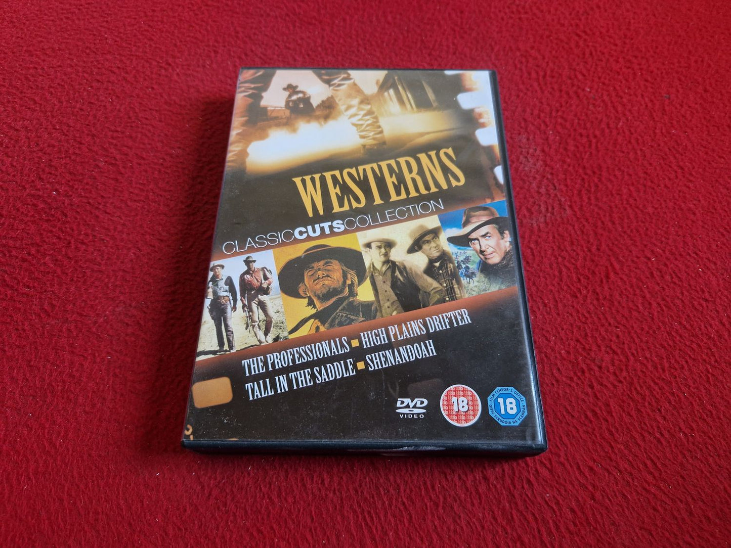 WESTERNS PROFESSIONALS/HIGH PLAINS DRIFTER/TALL IN THE SADDLE/SHENANDOAH BOX DVD