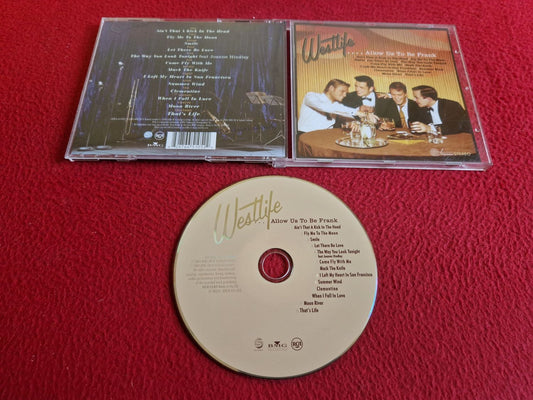 WESTLIFE ALLOW US TO BE FRANK CD
