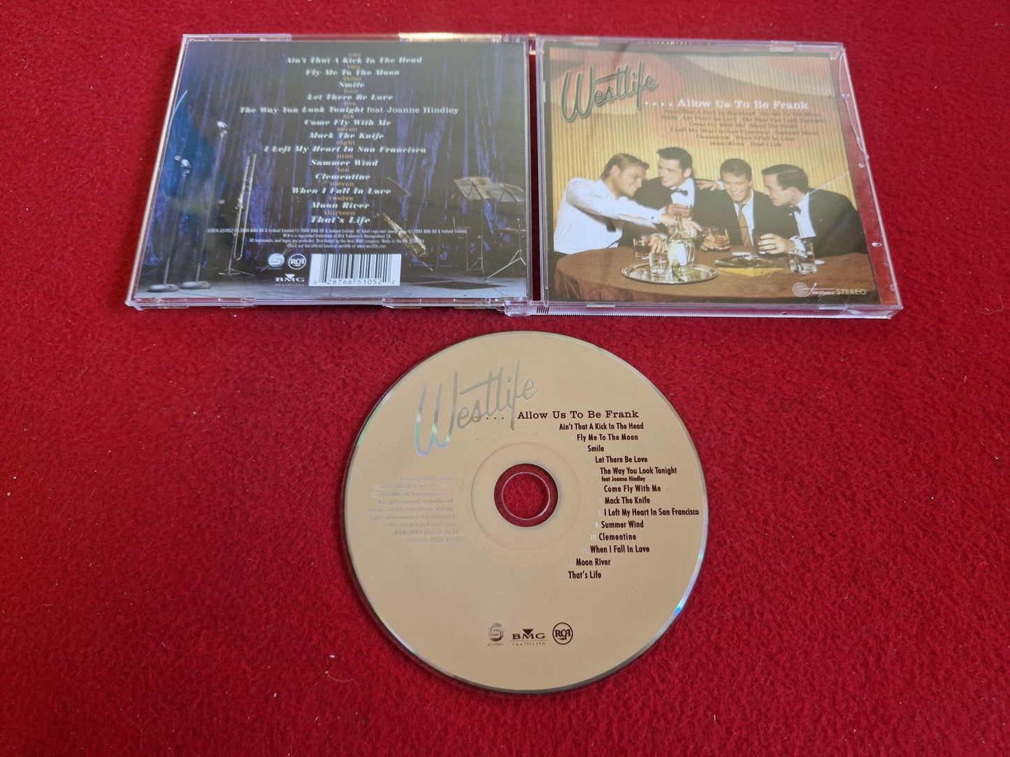 WESTLIFE ALLOW US TO BE FRANK till CD