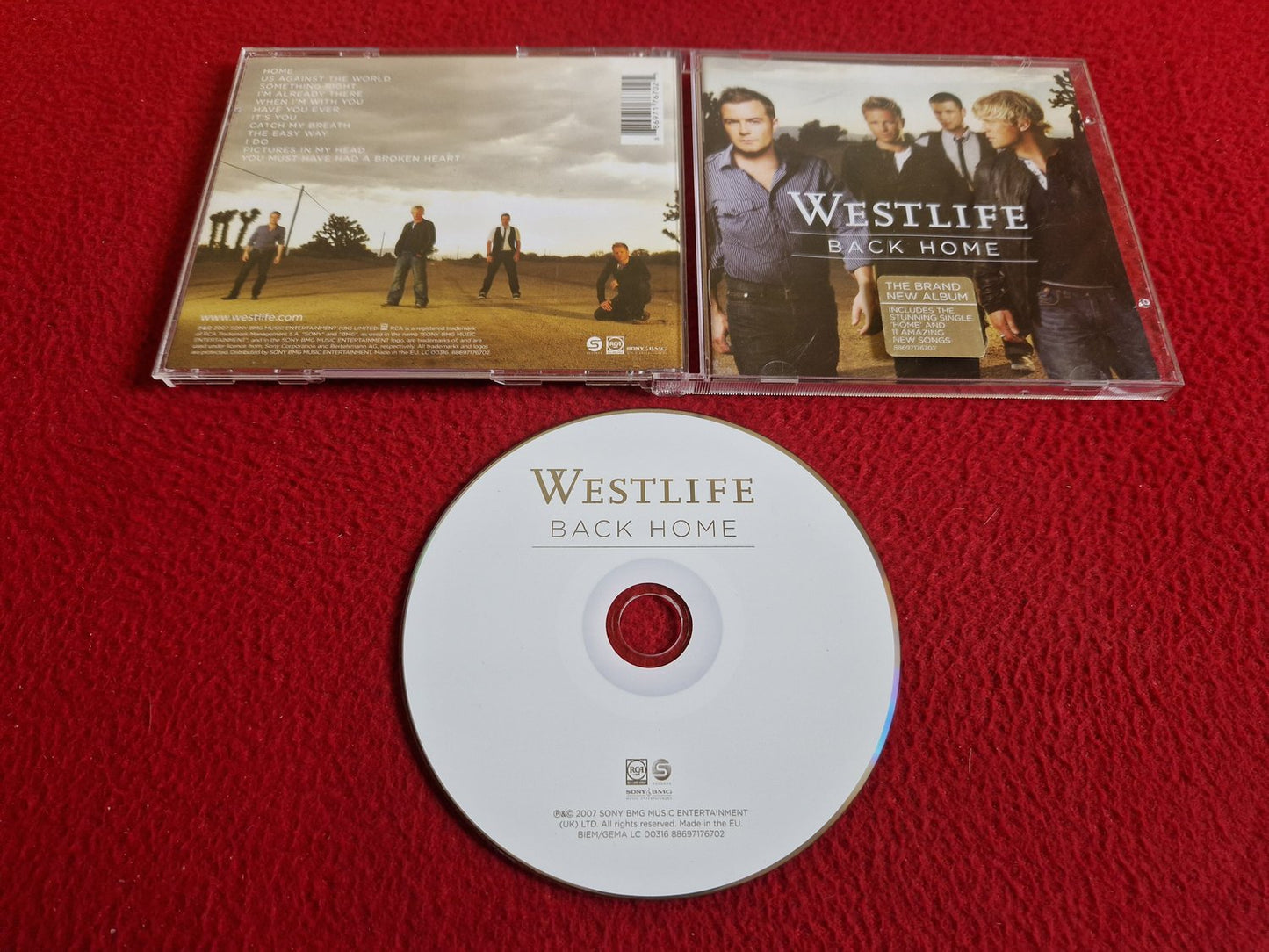 WESTLIFE BACK HOME CD