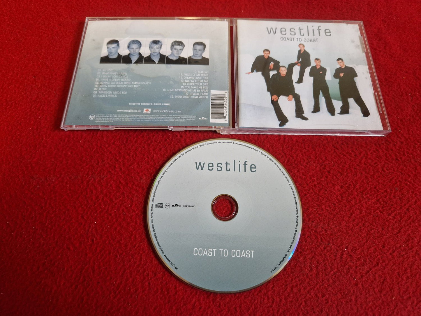 WESTLIFE COAST TO COAST CD