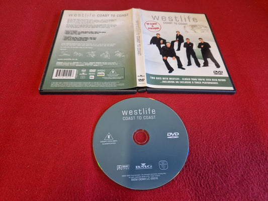 WESTLIFE COAST TO COAST till DVD