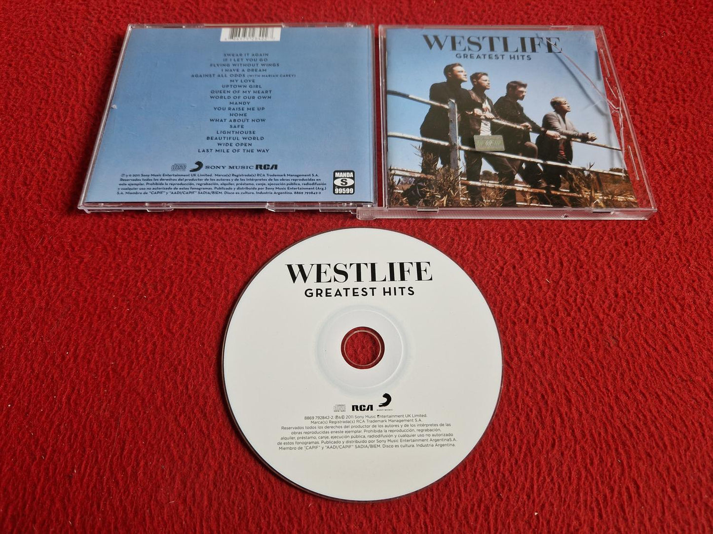 WESTLIFE GREATEST HITS CD
