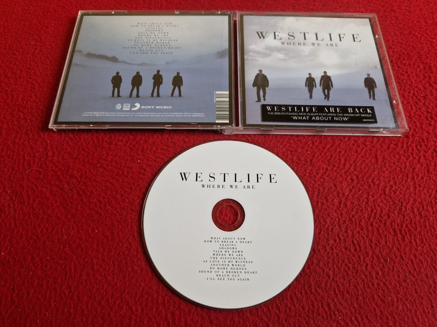 WESTLIFE THE LOVE ALBUM CD