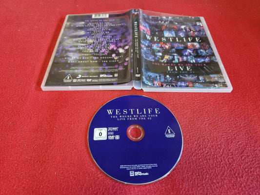 WESTLIFE THE WERE WE ARE TOUR LIVE FROM O2 till DVD