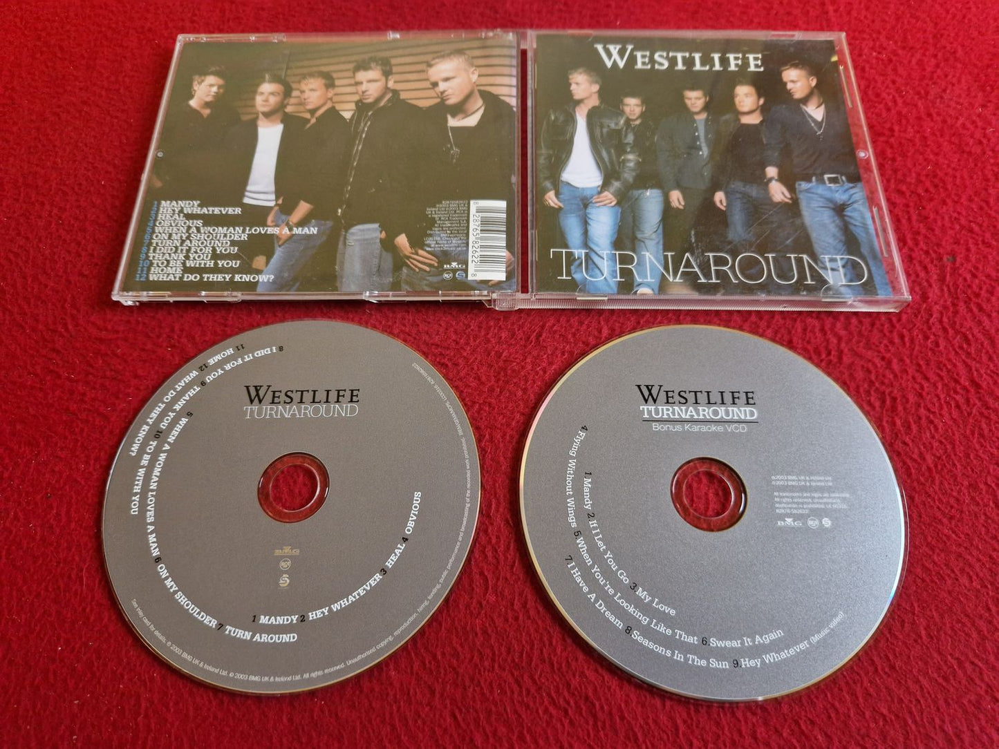 WESTLIFE TURNAROUND CD