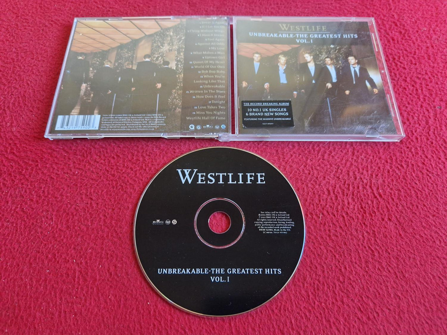 WESTLIFE UNBREAKABLE THE GREATEST HITS VOL 1 CD