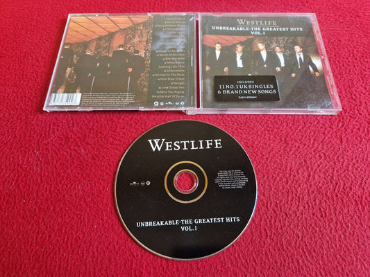 WESTLIFE UNBREAKABLE THE GREATEST HITS VOL 1 CD