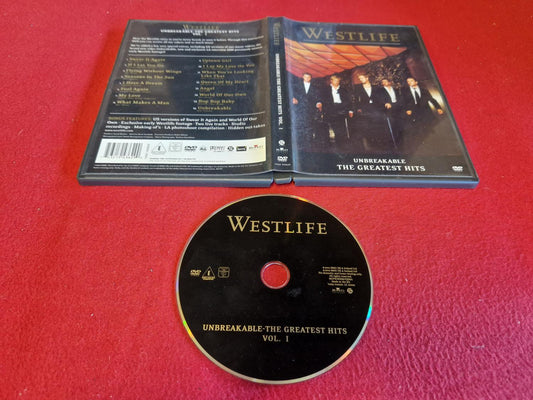 WESTLIFE UNBREAKABLE THE GREATEST HITS VOL 1 till DVD