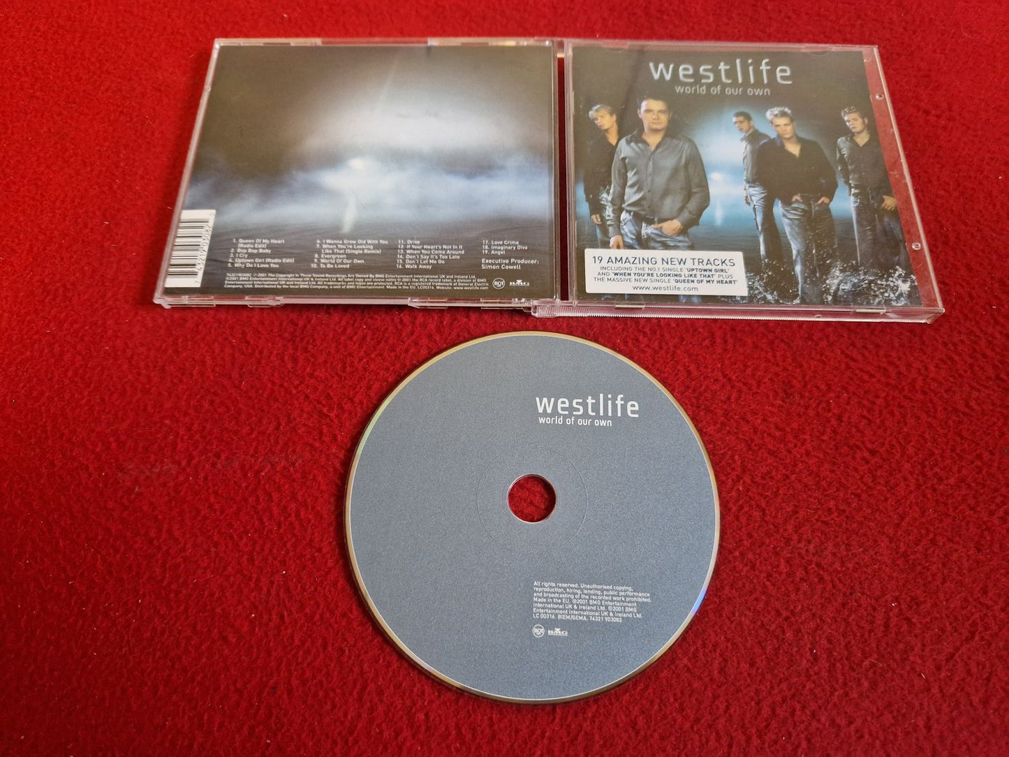WESTLIFE WORLD OF OUR OWN CD