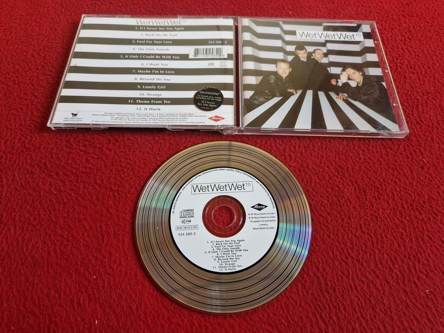 WET WET WET 10 CD