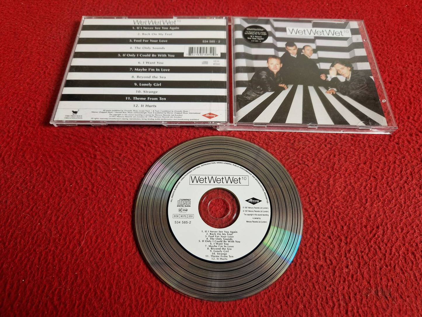 WET WET WET 10 CD