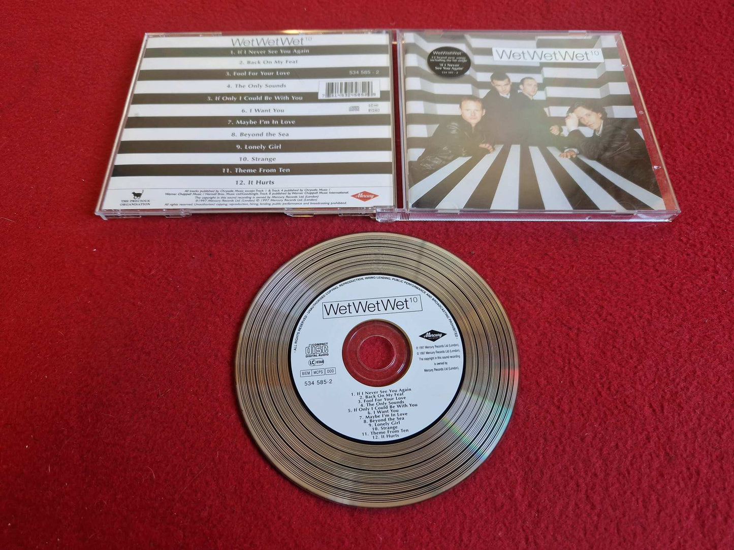 WET WET WET 10 CD