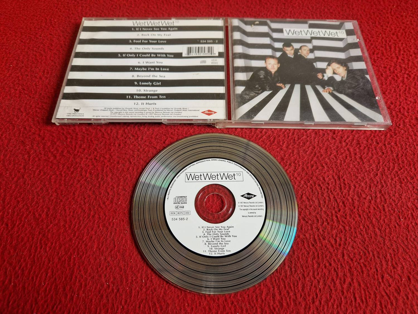 WET WET WET 10 CD