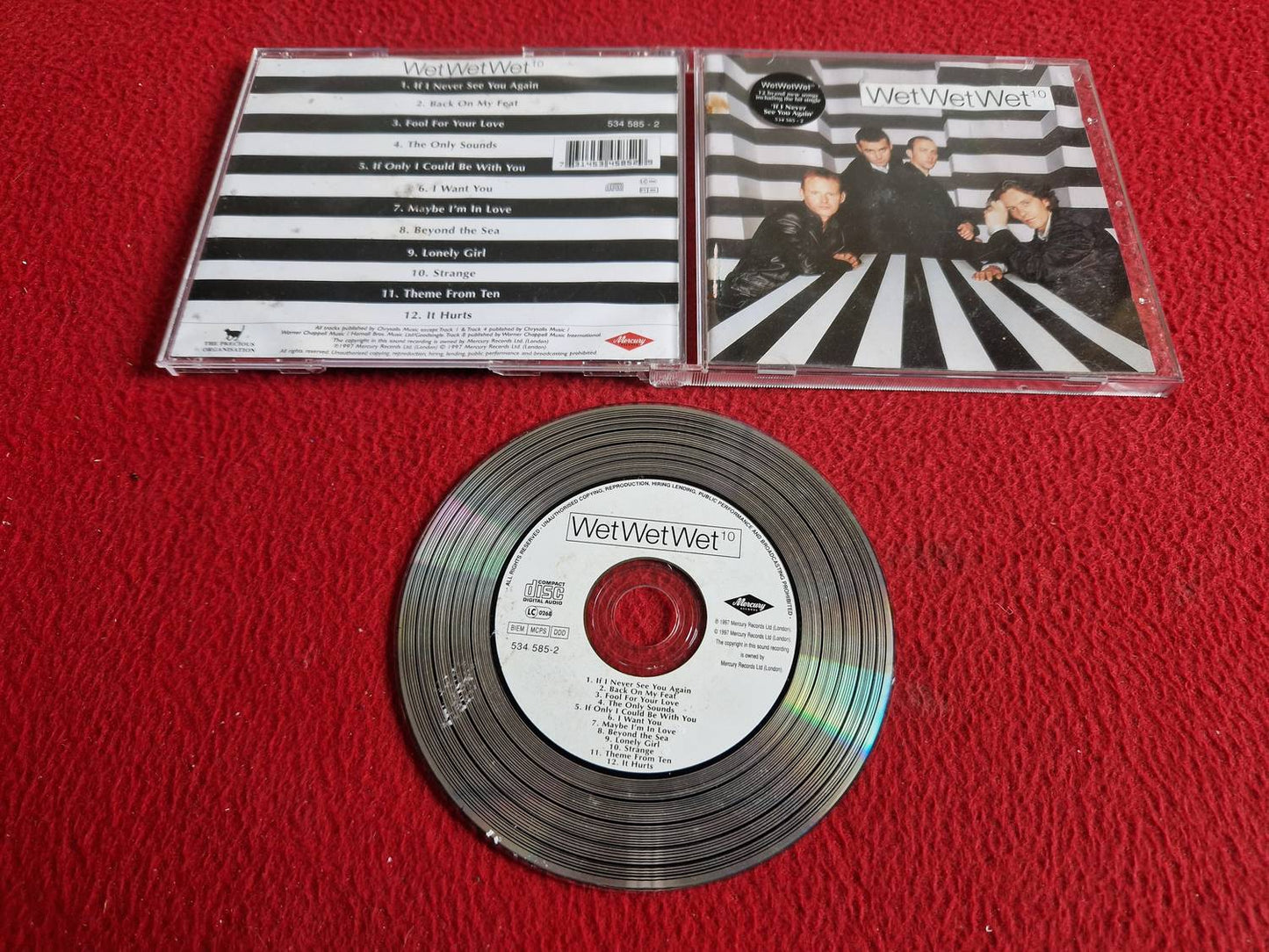 WET WET WET 10 CD