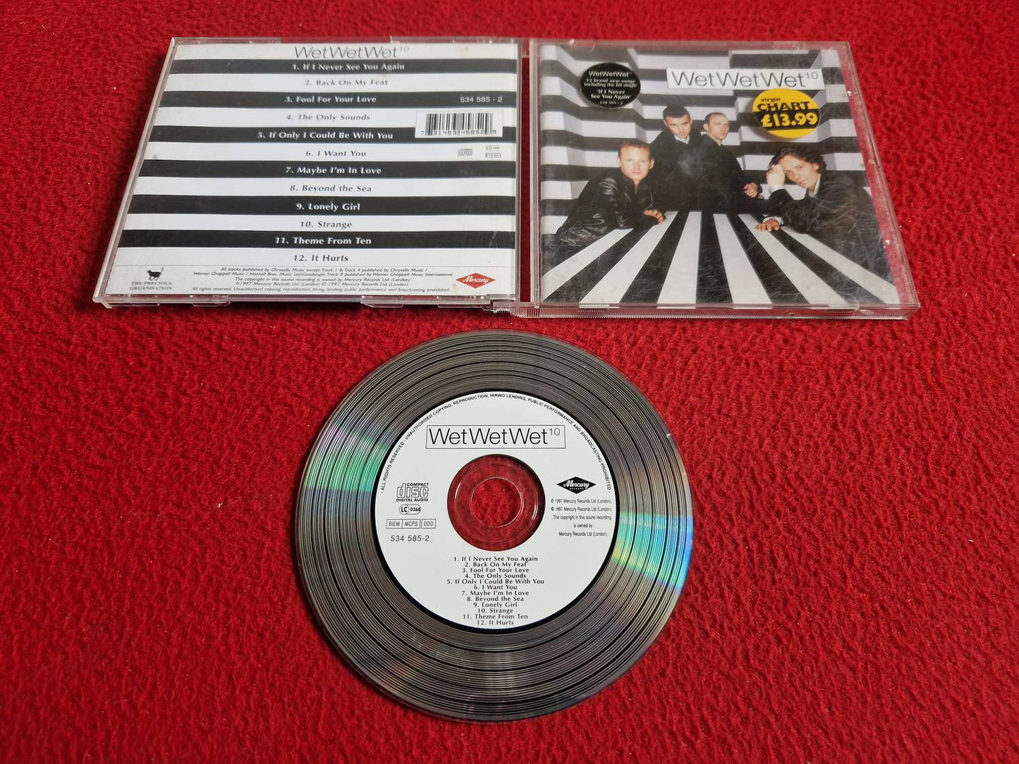 WET WET WET 10 CD