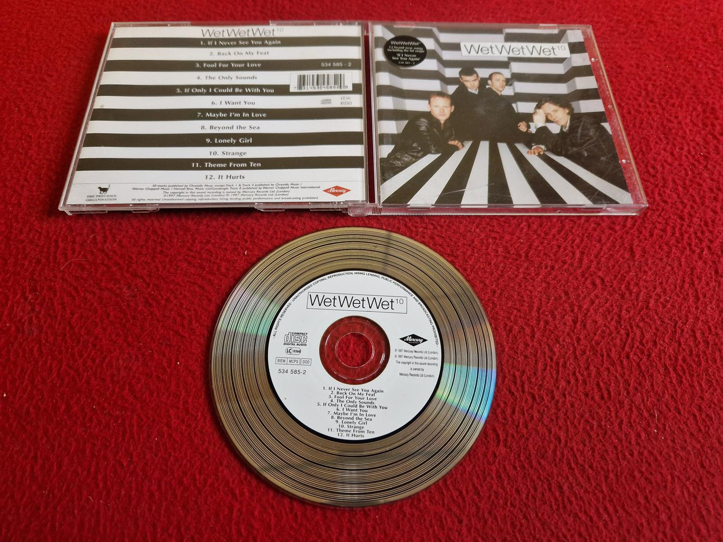 WET WET WET 10 CD