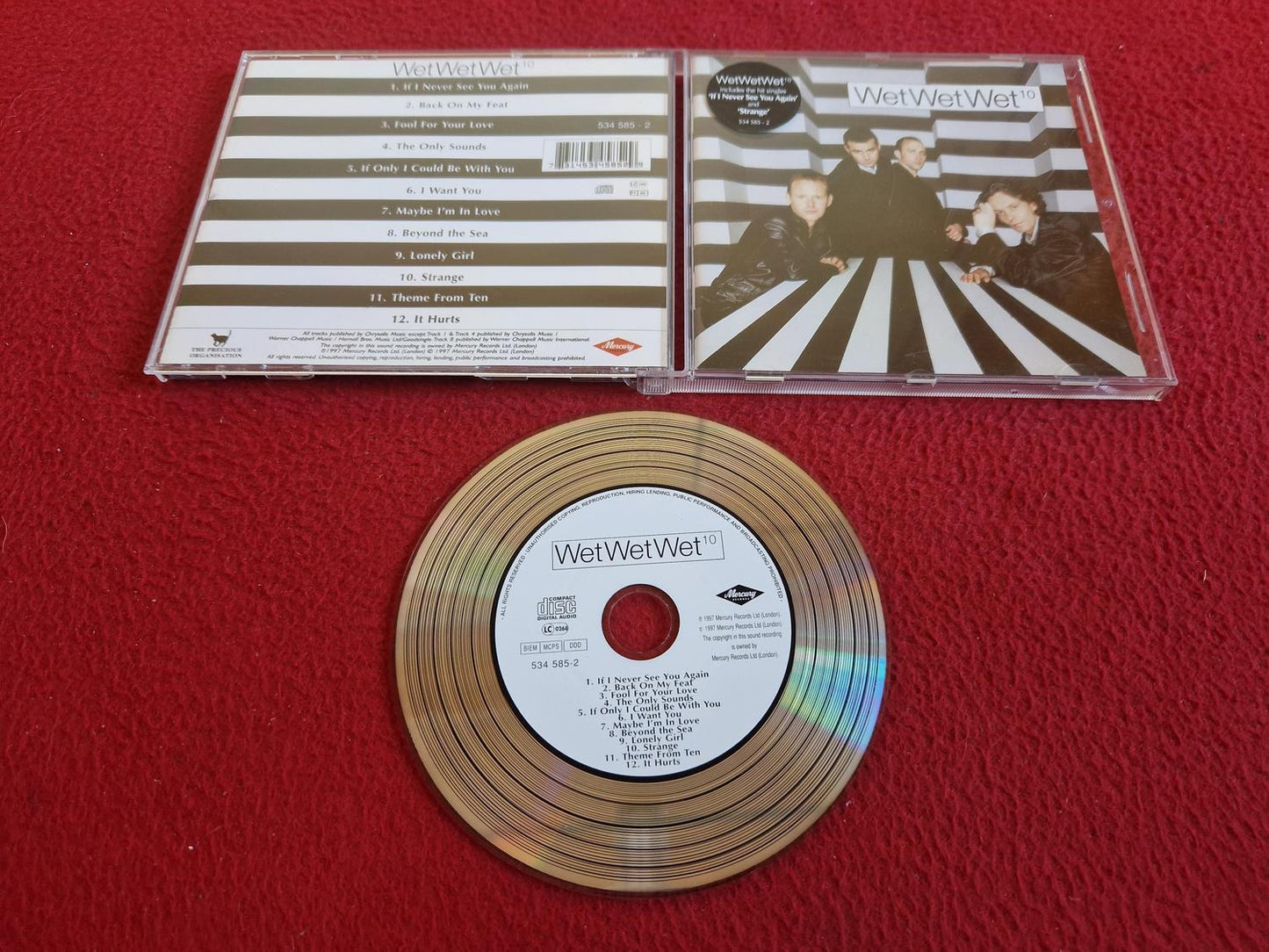 WET WET WET 10 CD
