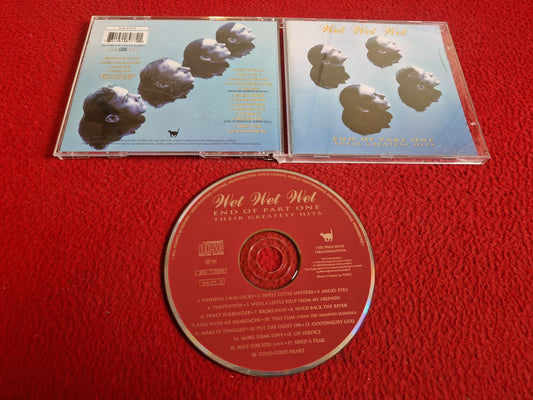 WET WET WET END OF PART ONE THEIR GREATEST HITS CD