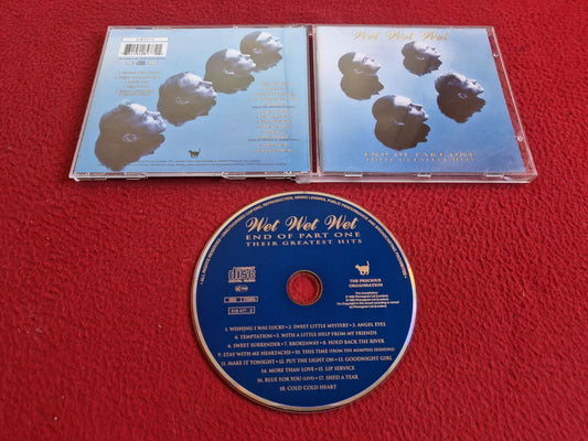 WET WET WET END OF PART ONE THEIR GREATEST HITS CD