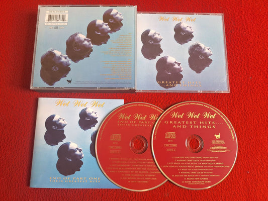 WET WET WET GREATEST HITS AND THINGS CD BOX