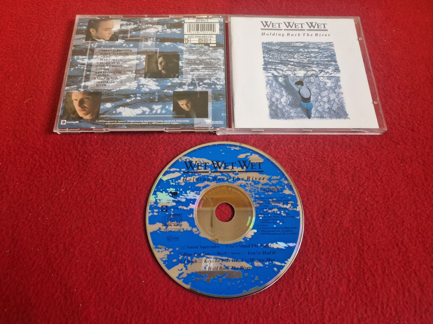 WET WET WET HOLDING BACK THE RIVER till CD