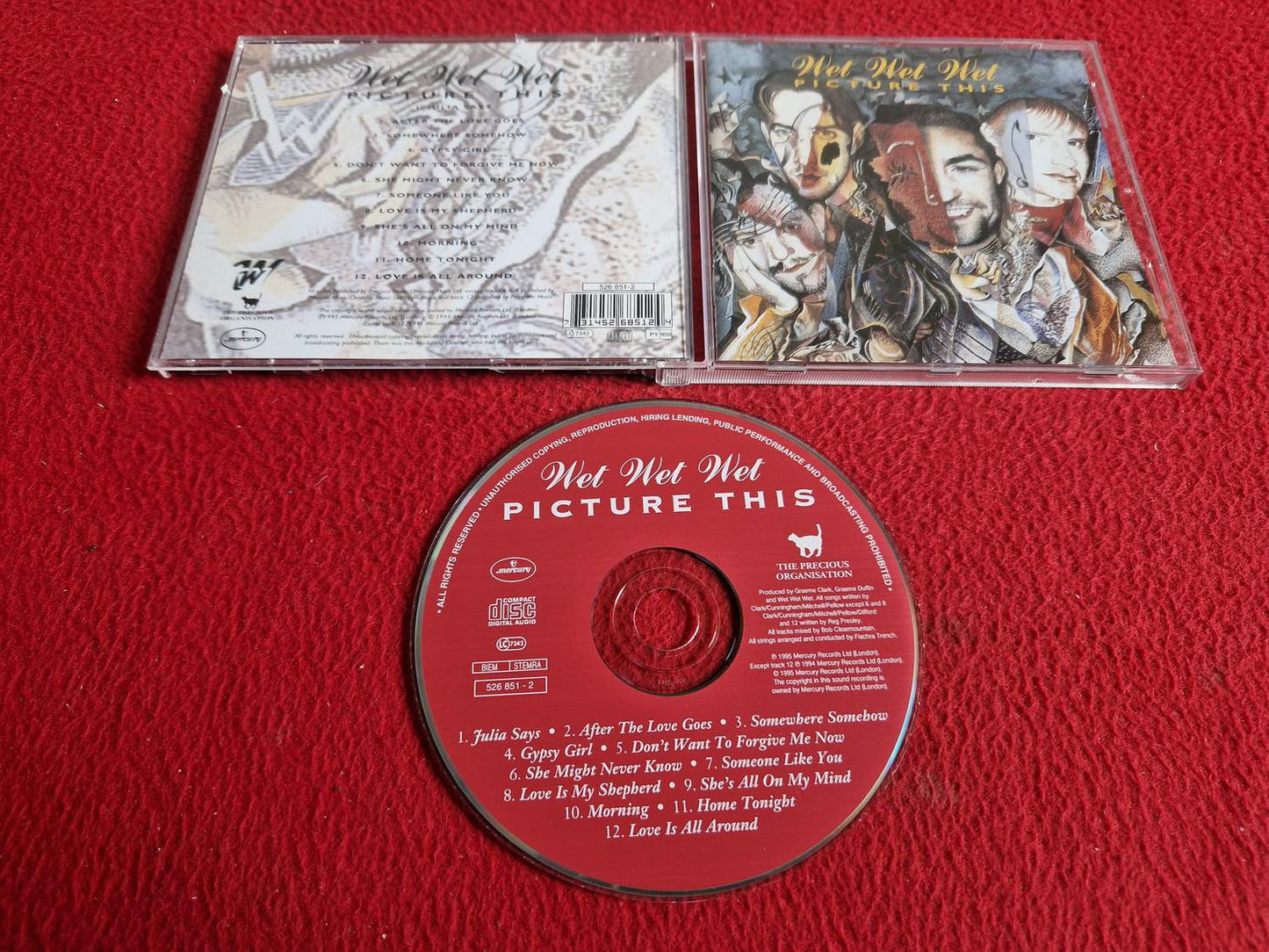 WET WET WET PICTURE THIS CD