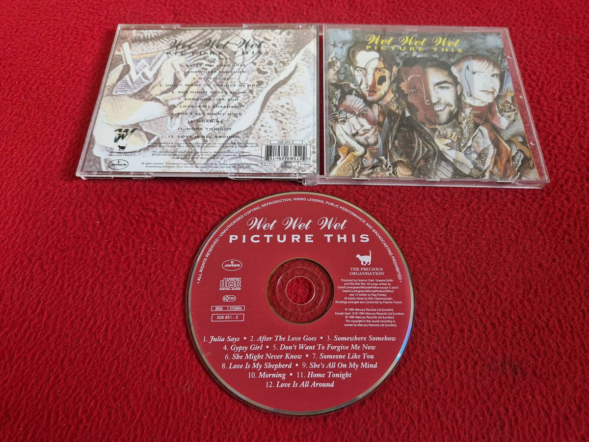 WET WET WET PICTURE THIS CD