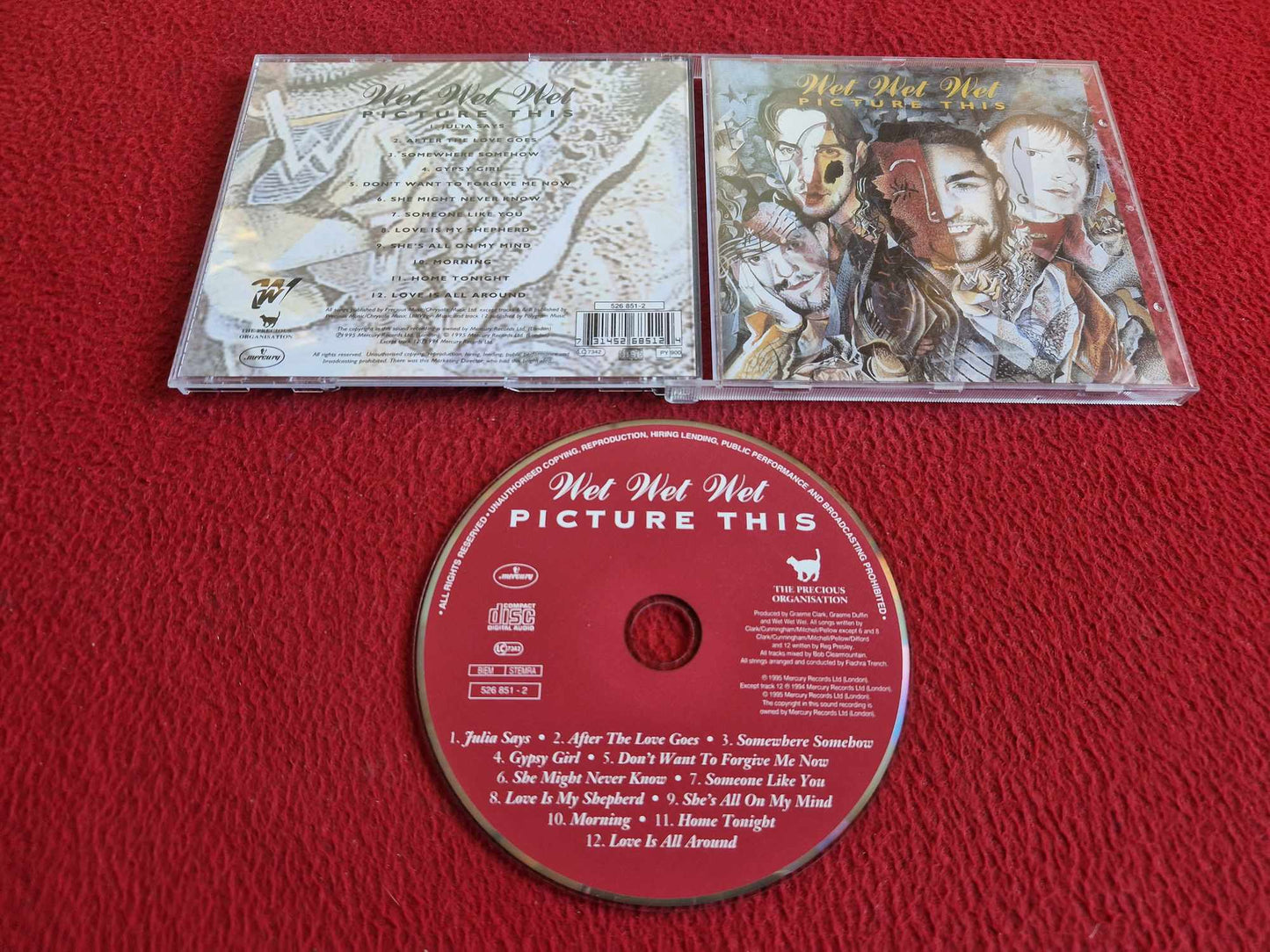 WET WET WET PICTURE THIS CD