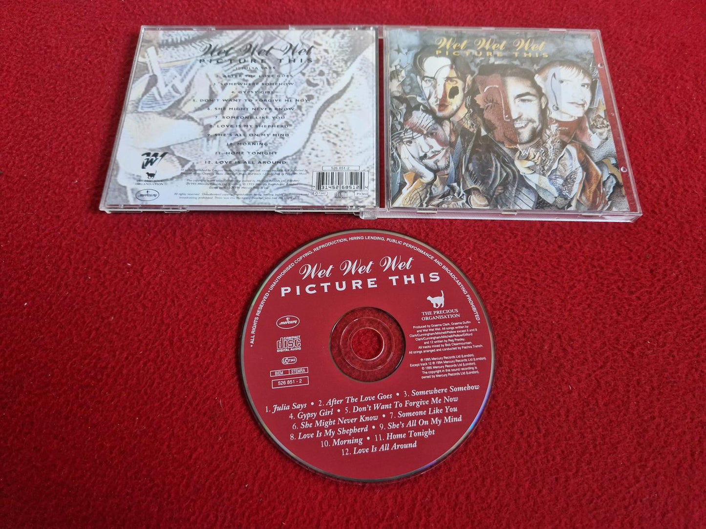 WET WET WET PICTURE THIS CD