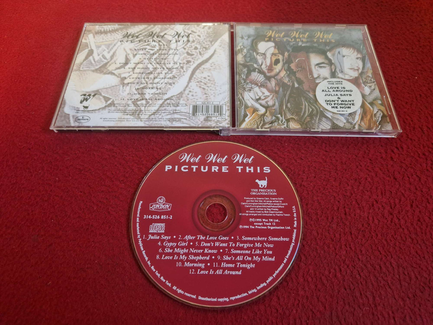 WET WET WET PICTURE THIS CD