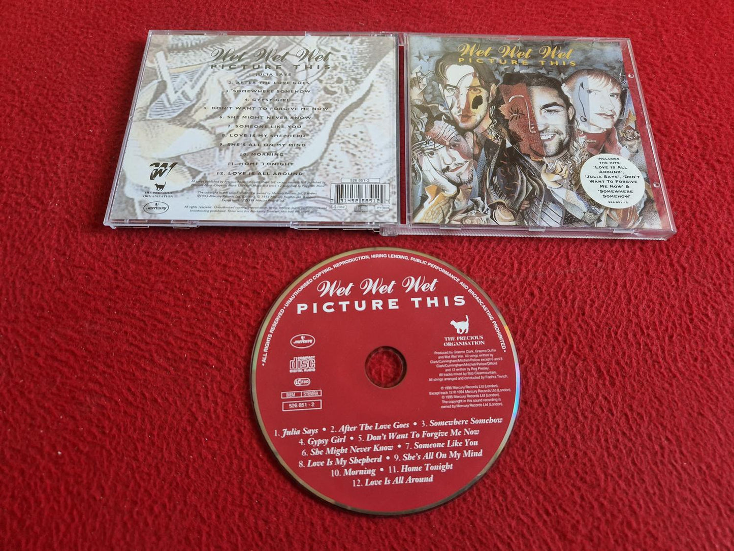 WET WET WET PICTURE THIS CD