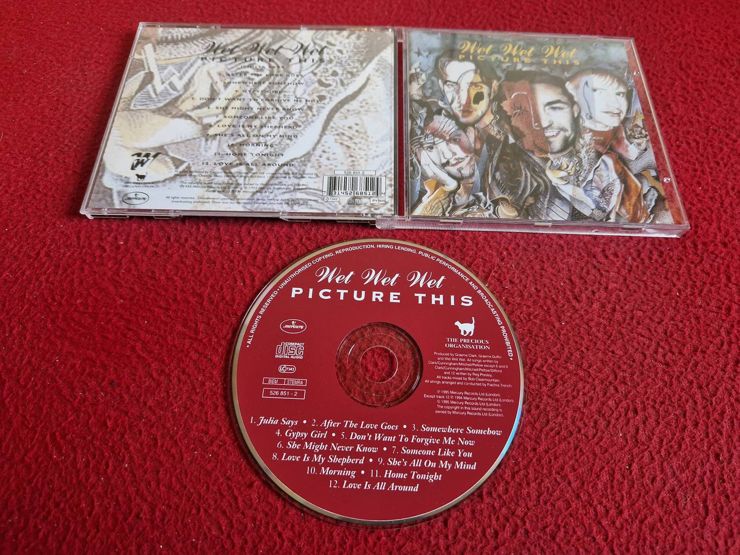 WET WET WET PICTURE THIS CD
