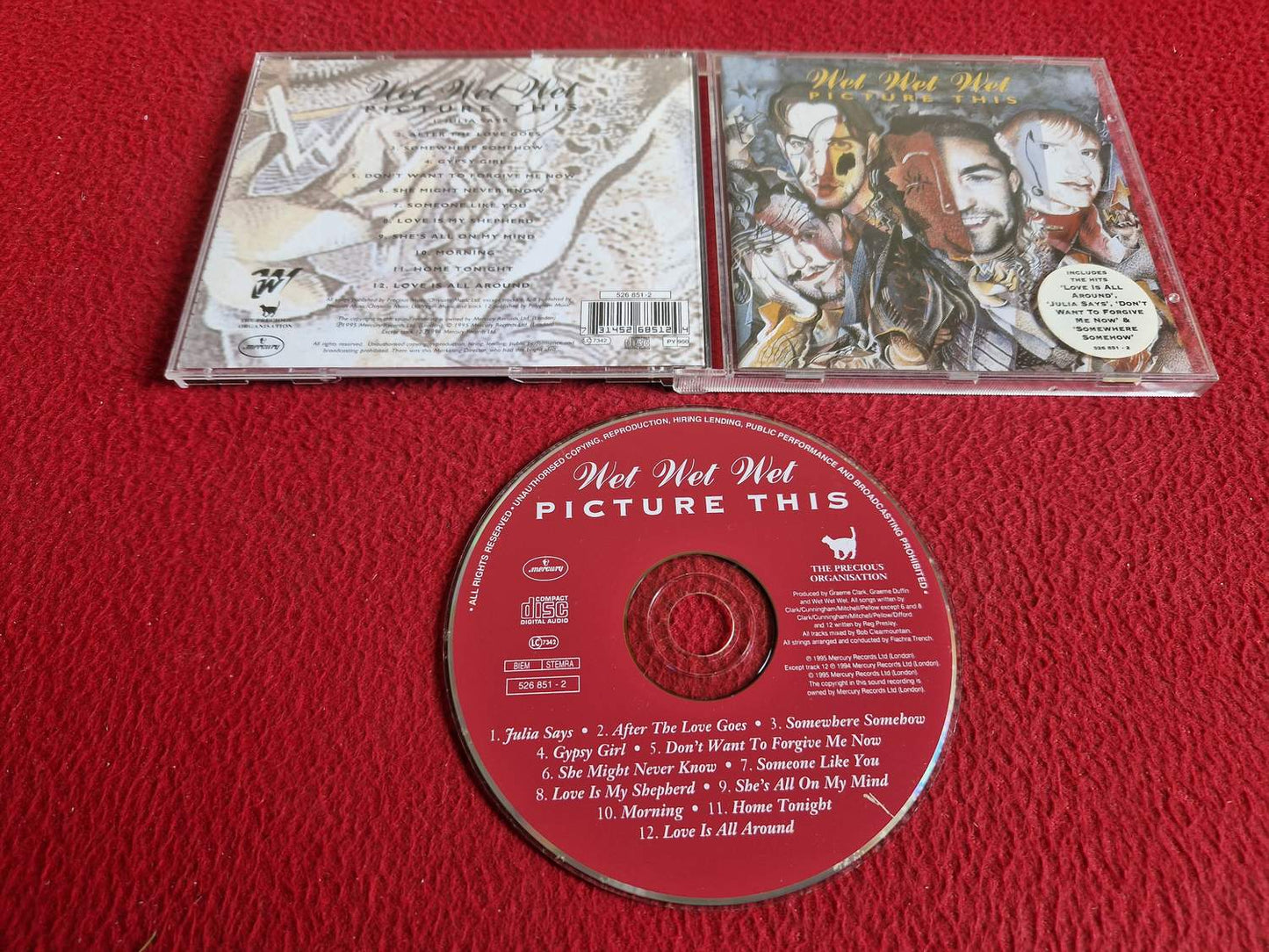 WET WET WET PICTURE THIS CD