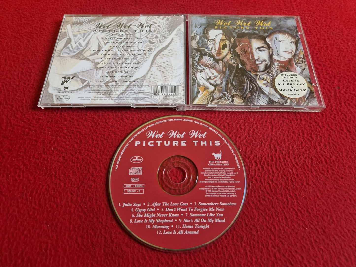 WET WET WET PICTURE THIS CD