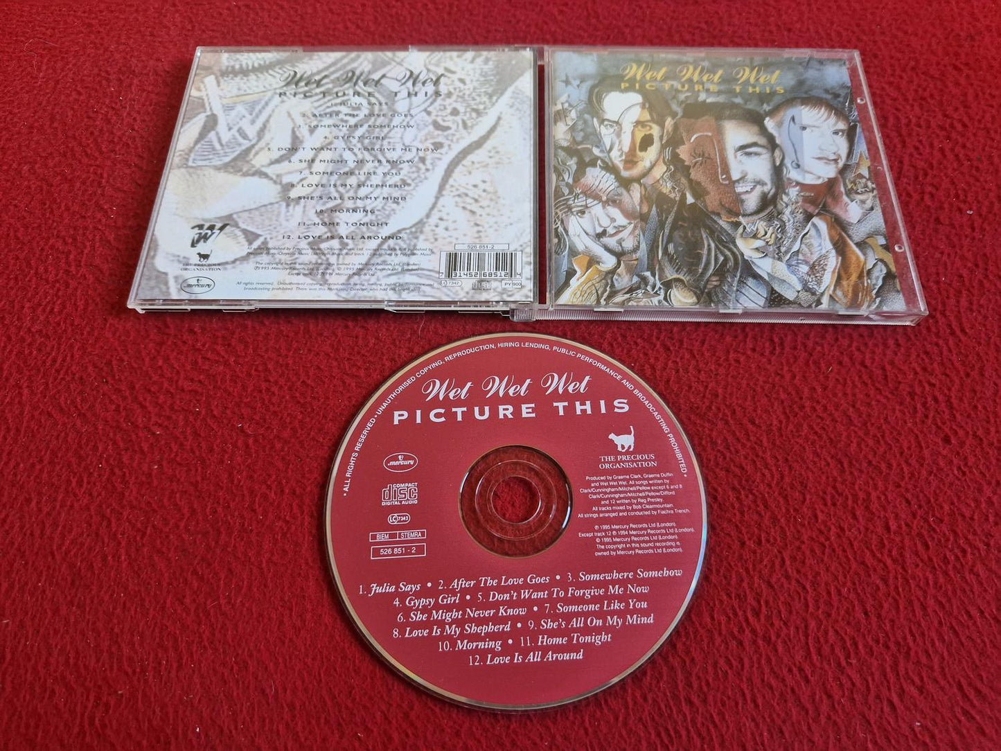 WET WET WET PICTURE THIS CD