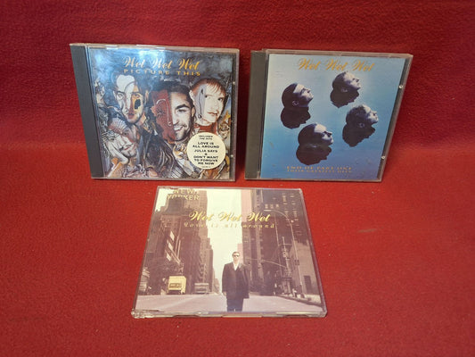 WET WET WET PICTURE THIS /END OF P1 GREATEST HITS /LOVE IS ALL AROUND SINGEL CD