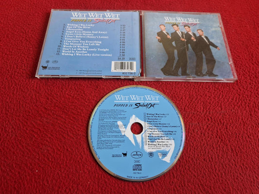 WET WET WET POPPED IN SOULED OUT CD