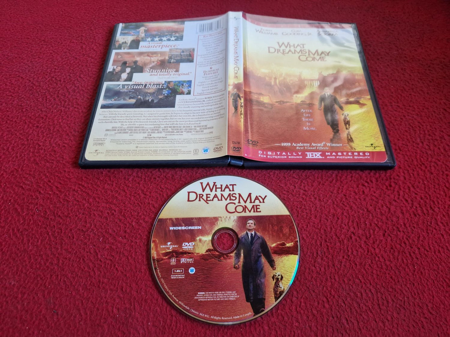 WHAT DREAMS MAY COME [ REGION 1 NTSC ] DVD