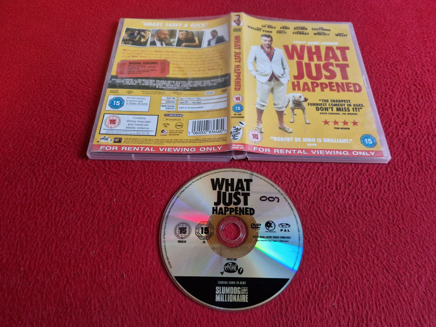 WHAT JUST HAPPENED DVD