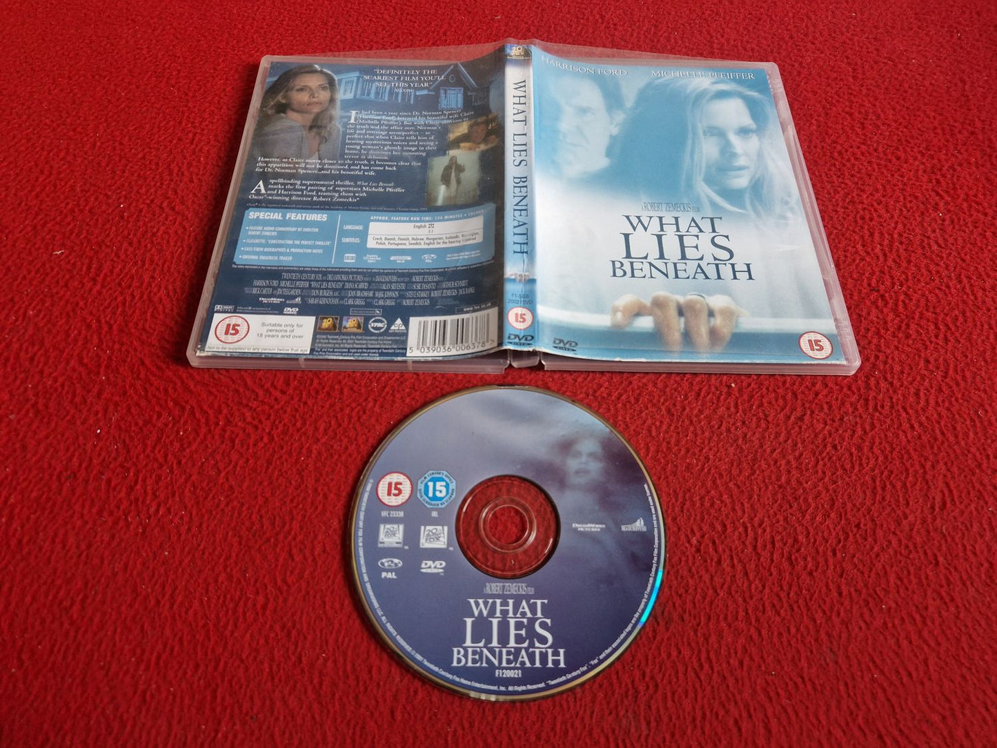 WHAT LIES BENEATH DVD