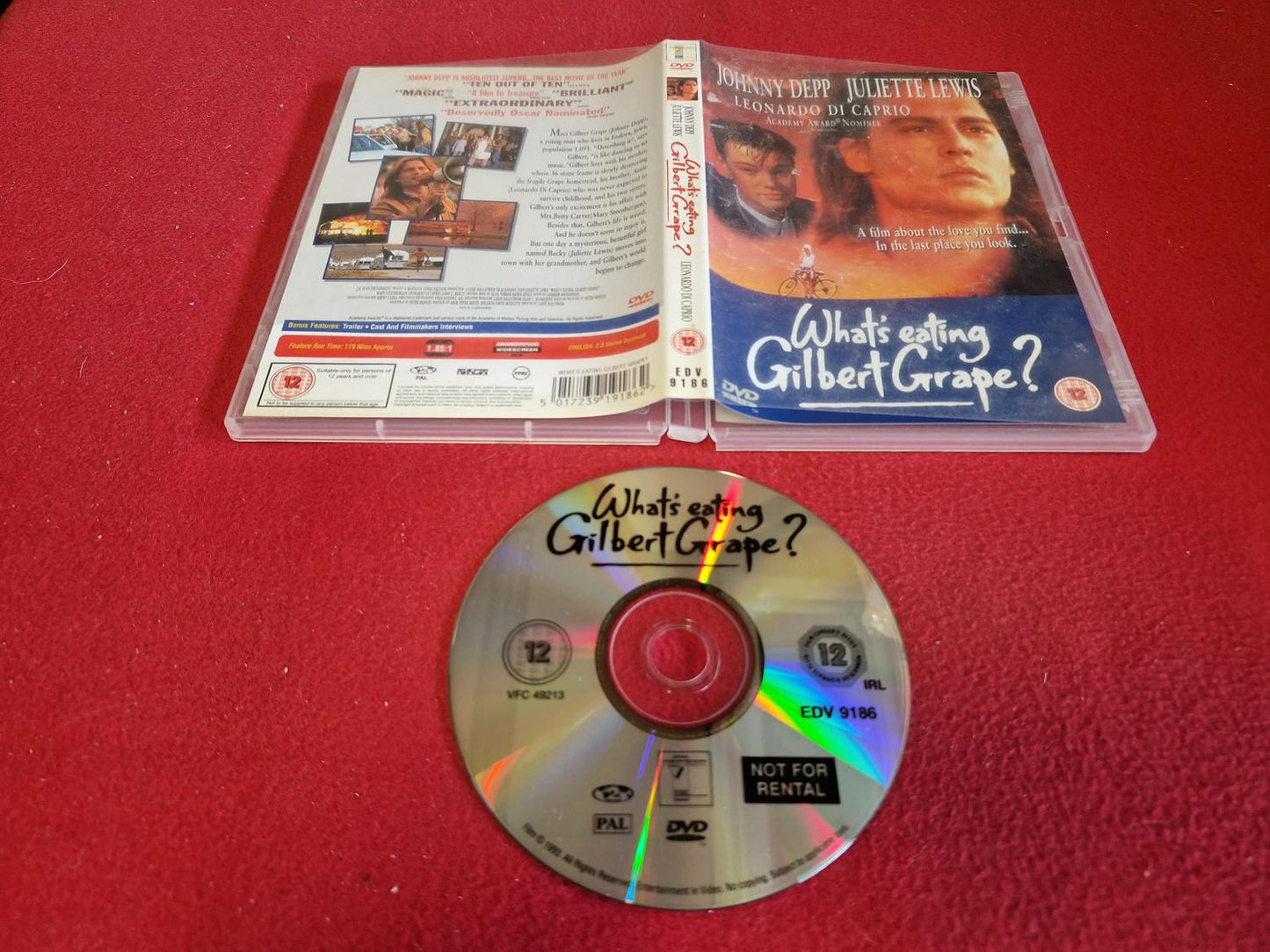 WHAT'S EATING GILBERT GRAPE? till DVD