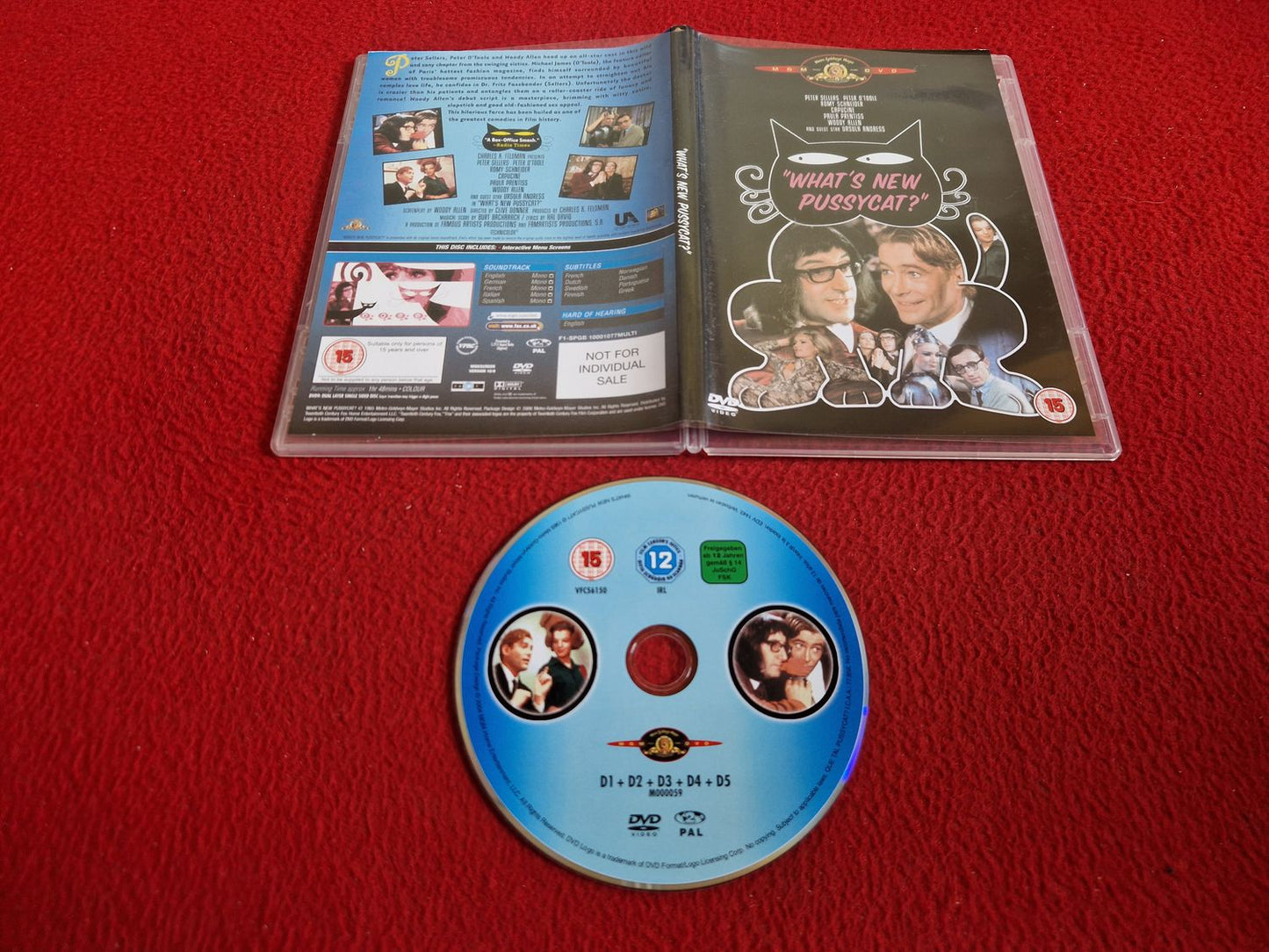 WHAT'S NEW PUSSYCAT? DVD