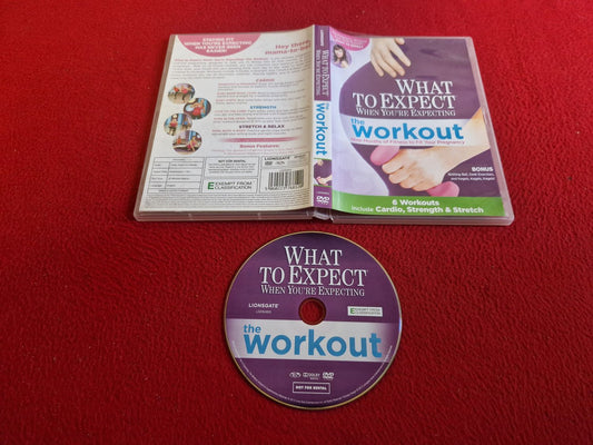 WHAT TO EXPECT WHEN YOU'RE EXPECTING THE WORKOUT DVD