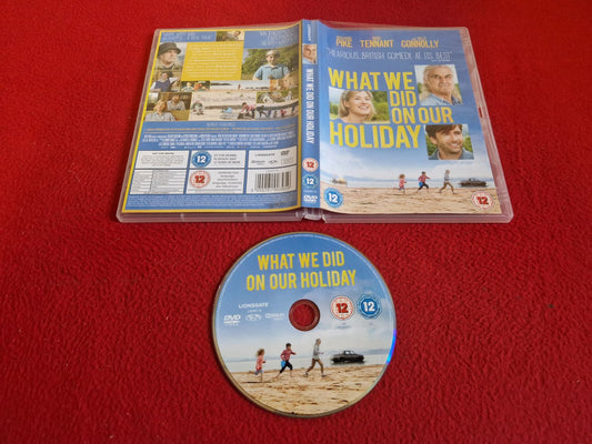 WHAT WE DID ON OUR HOLIDAY DVD