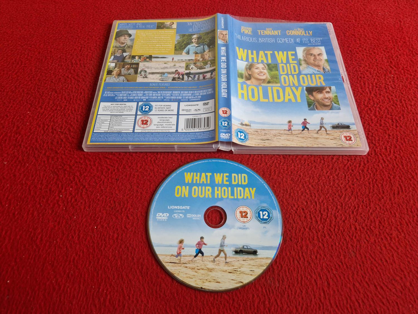 WHAT WE DID ON OUR HOLIDAY DVD